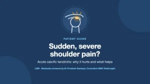 Sudden, Severe Shoulder Pain? Acute Calcific Tendinitis Explained