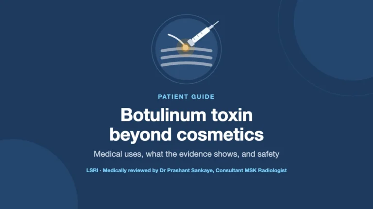 Botulinum Toxin Beyond Cosmetics: Medical Uses, Evidence and Safety