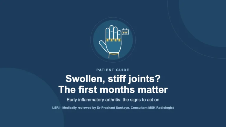 Swollen, Stiff Joints in the Morning? Why the First 3 Months of Arthritis Matter