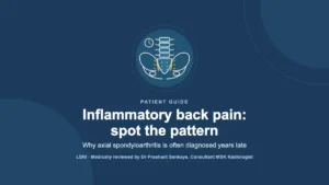 Inflammatory Back Pain: Why Axial Spondyloarthritis Is Diagnosed Years Late