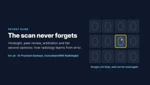 Think a Radiologist Missed Something on Your Scan? Why Every Scan Is Kept, and How Fair Review Works