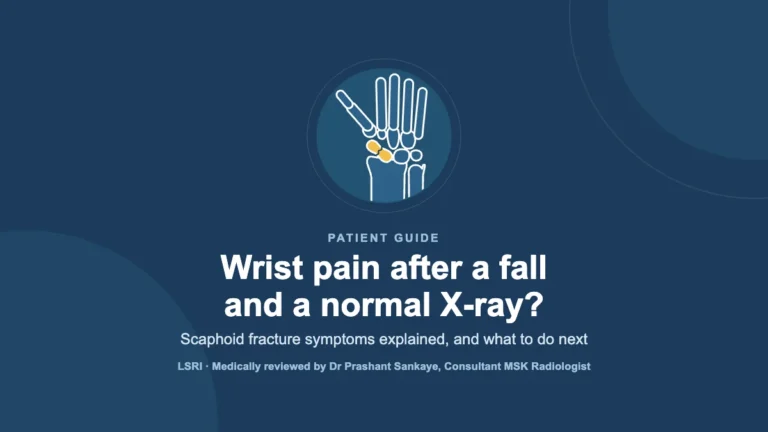 Wrist Pain After a Fall? Why a Normal X-Ray Doesn’t Rule Out a Scaphoid Fracture