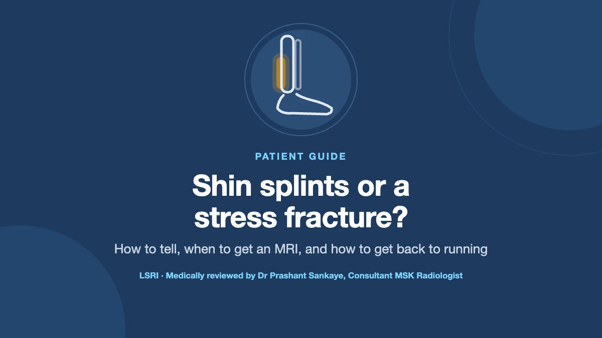 Shin Splints or a Stress Fracture? How to Tell, When to Get an MRI and How to Recover