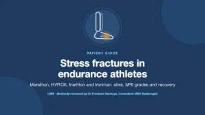 Stress Fractures in Runners, HYROX and Triathletes: Sites, MRI Grades and Recovery