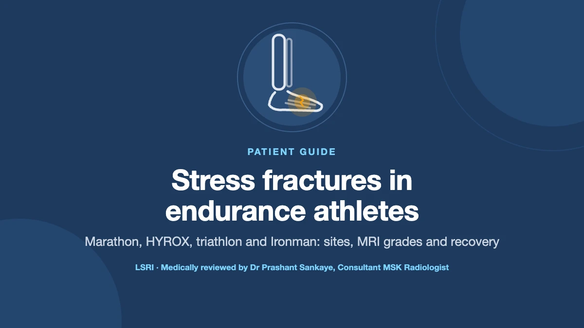 Stress Fractures in Runners, HYROX and Triathletes: Sites, MRI Grades and Recovery